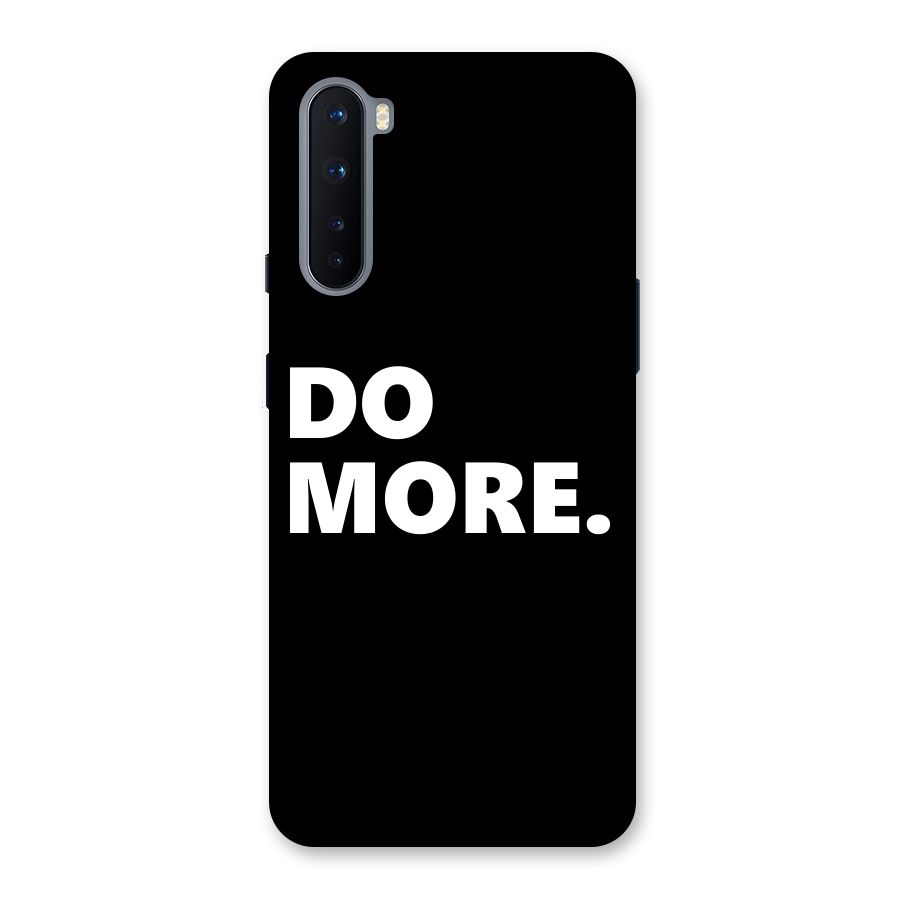 Do More Back Case for OnePlus Nord