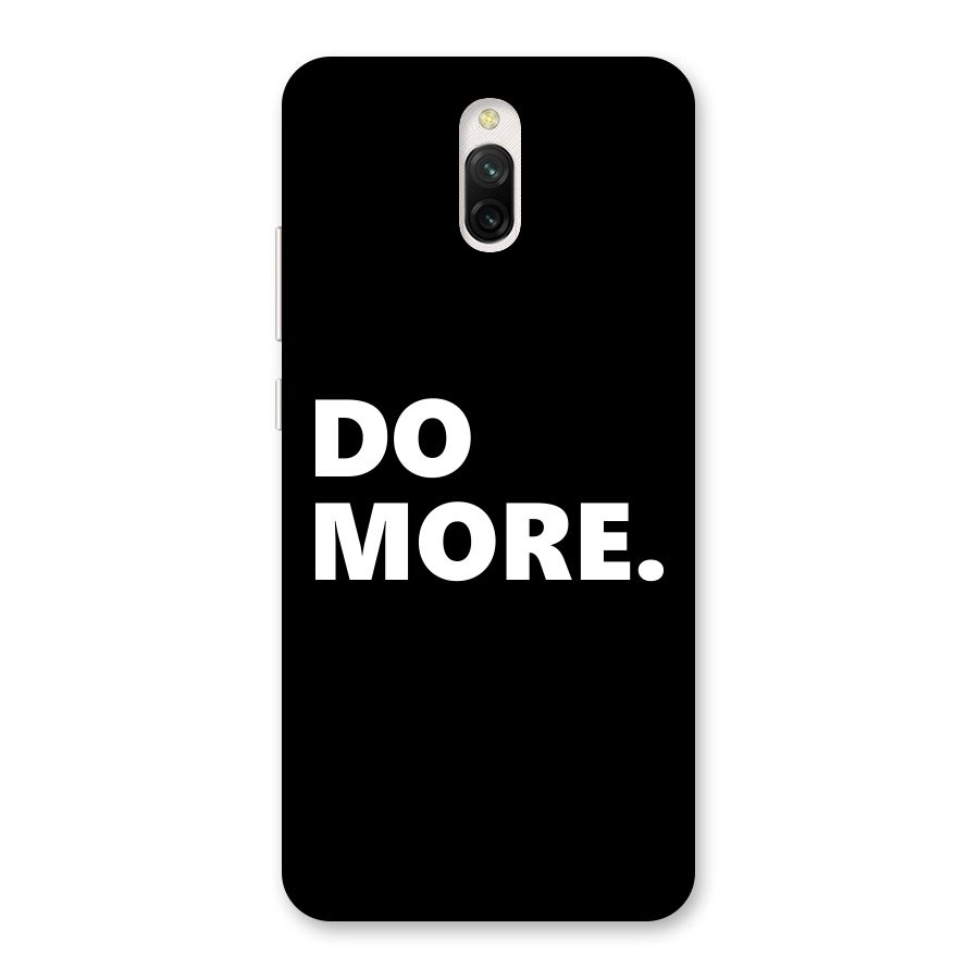 Do More Back Case for Redmi 8A Dual