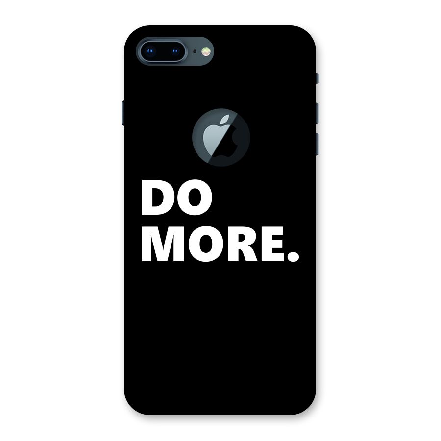 Do More Back Case for iPhone 7 Plus Logo Cut