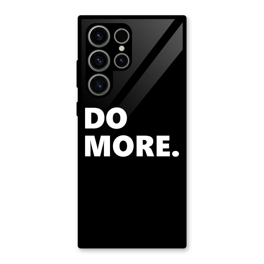 Do More Glass Back Case for Galaxy S23 Ultra