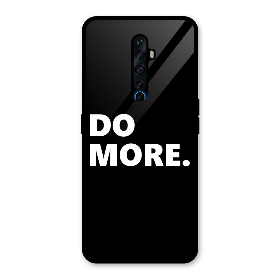 Do More Glass Back Case for Oppo Reno2 Z