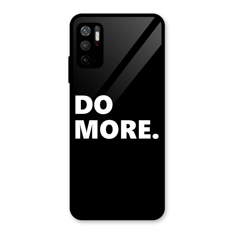 Do More Glass Back Case for Poco M3 Pro 5G