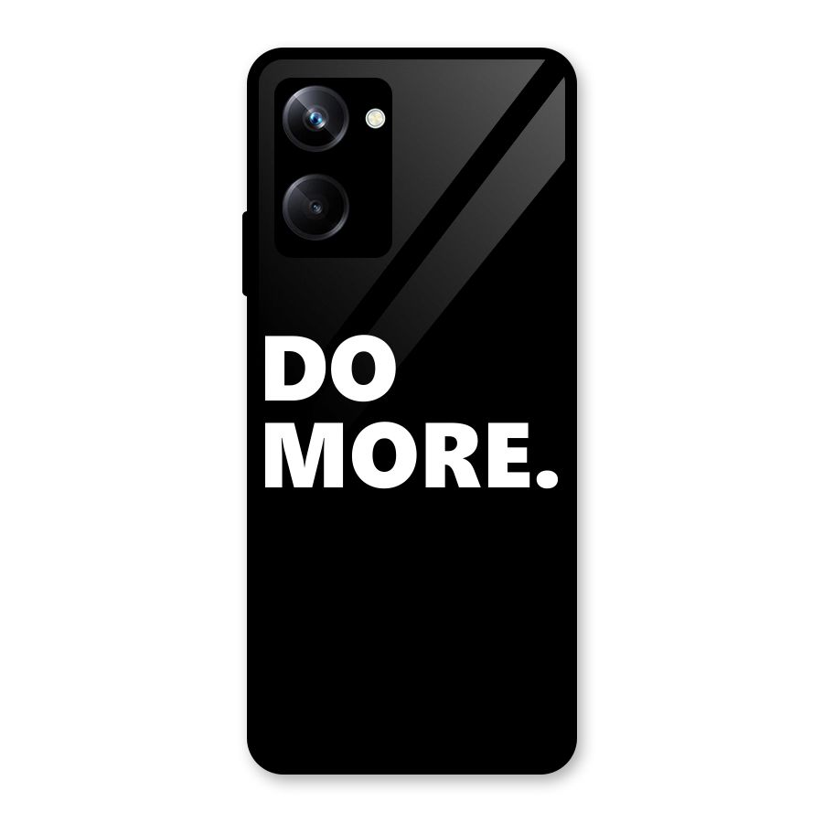 Do More Glass Back Case for Realme 10 Pro