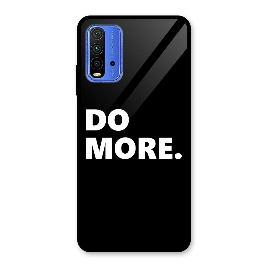 Do More Glass Back Case for Redmi 9 Power