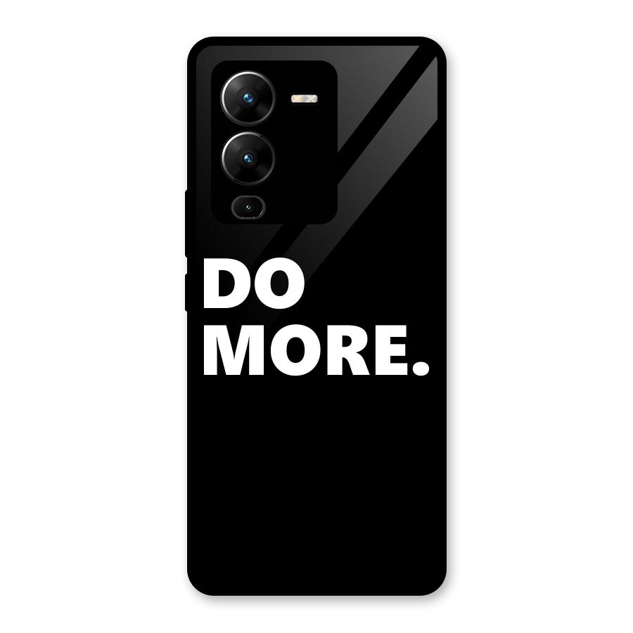 Do More Glass Back Case for Vivo V25 Pro