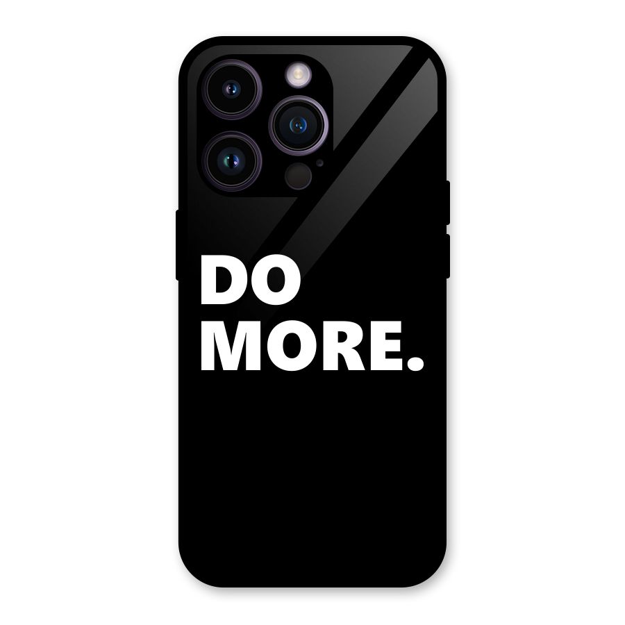 Do More Glass Back Case for iPhone 14 Pro