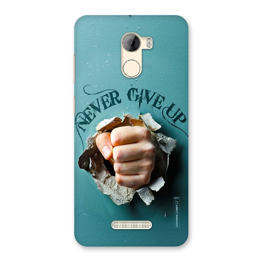 Do Not Give Up Back Case for Gionee A1 LIte