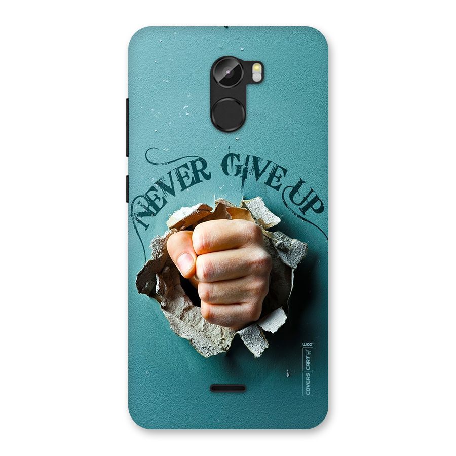 Do Not Give Up Back Case for Gionee X1