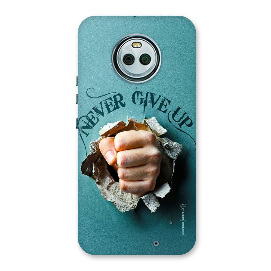 Do Not Give Up Back Case for Moto X4