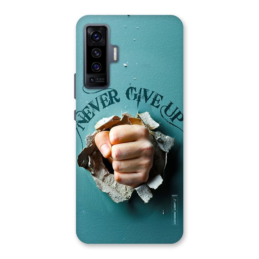 Do Not Give Up Back Case for Vivo X50