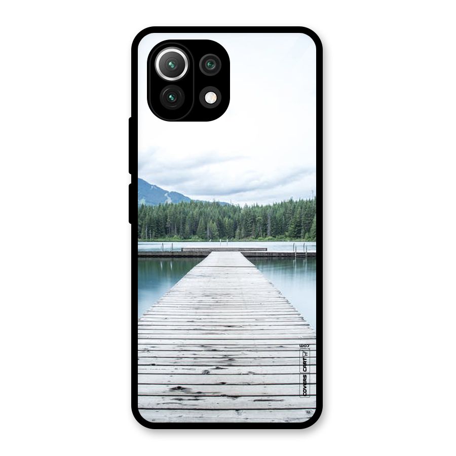 Dock River Glass Back Case for Mi 11 Lite
