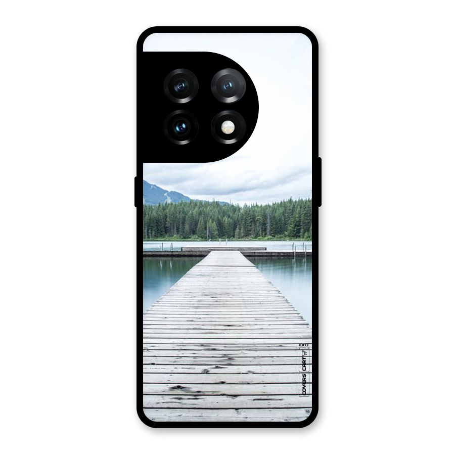 Dock River Glass Back Case for OnePlus 11