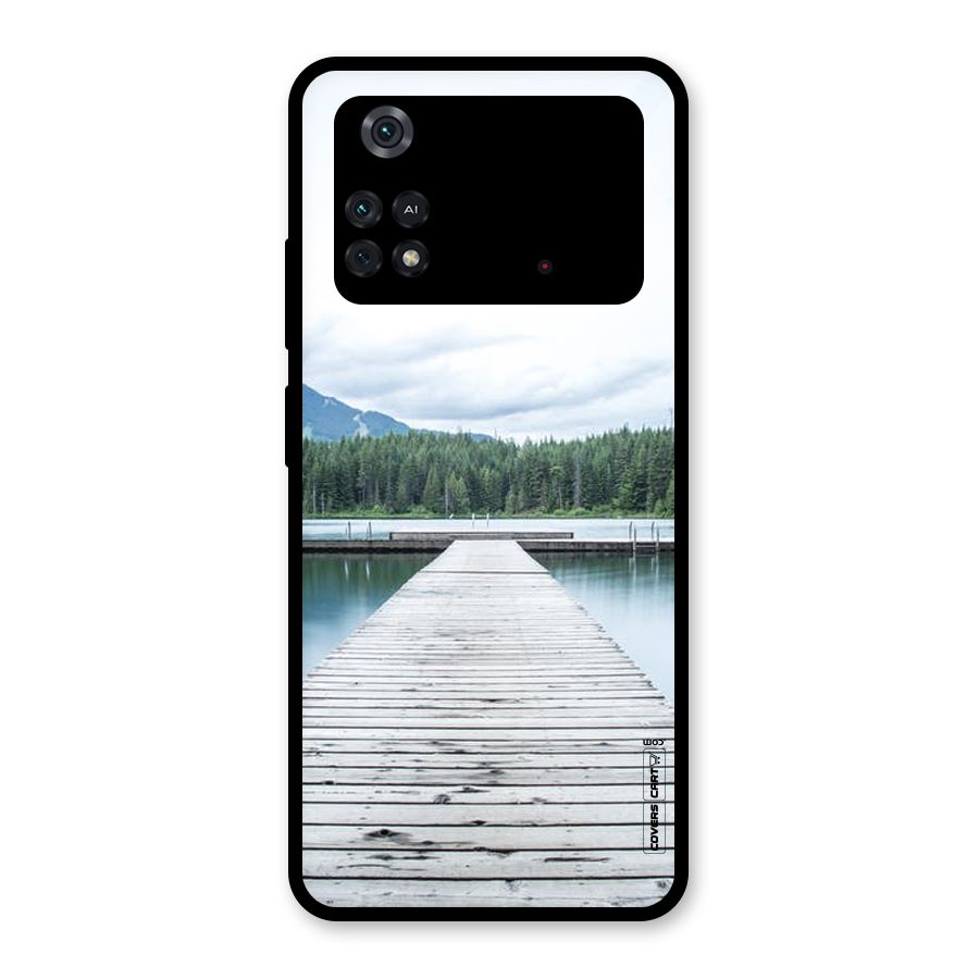 Dock River Glass Back Case for Poco M4 Pro 4G