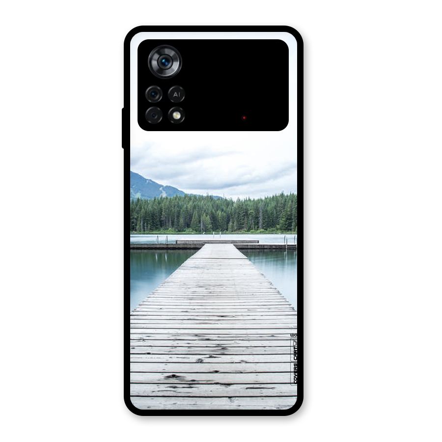 Dock River Glass Back Case for Poco X4 Pro 5G