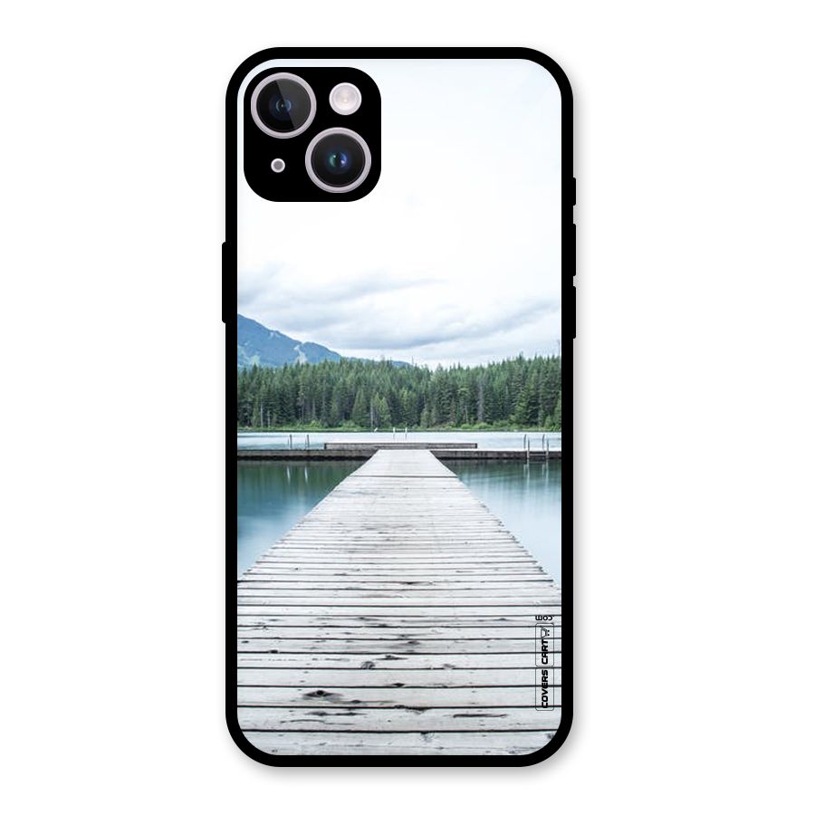 Dock River Glass Back Case for iPhone 14 Plus