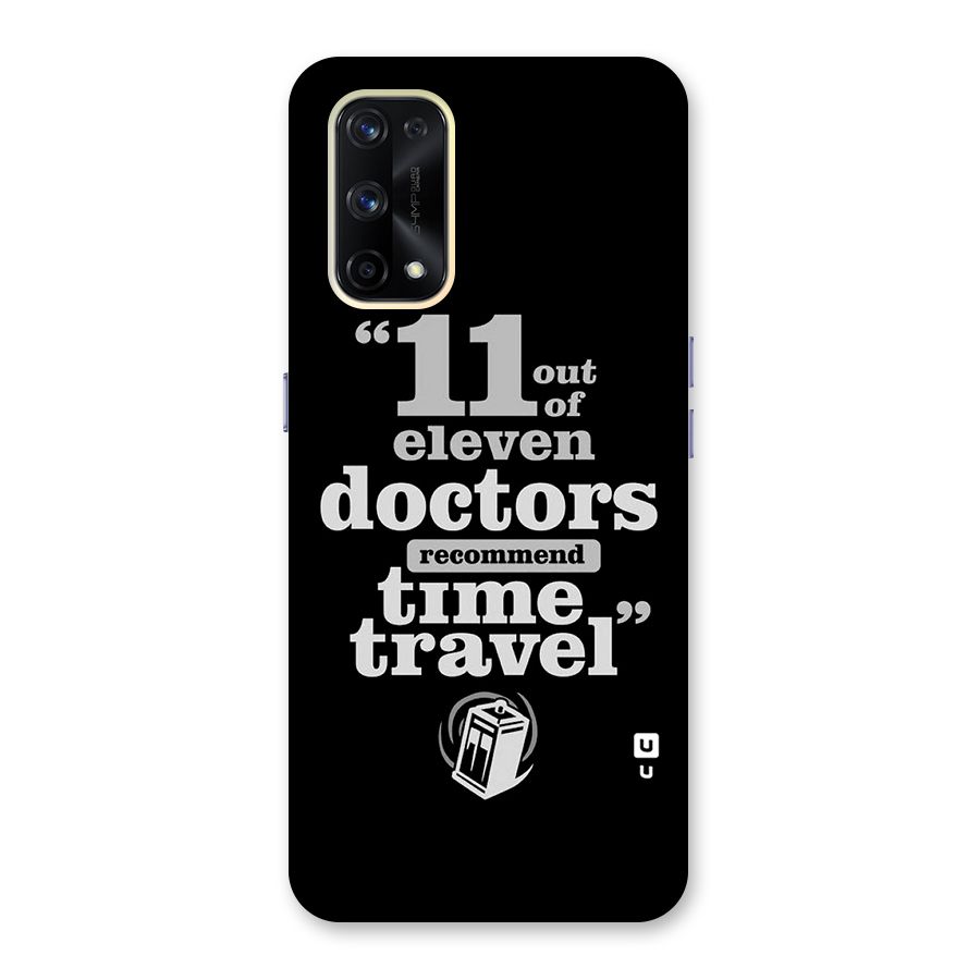 Doctors Recommend Time Travel Glass Back Case for Realme X7 Pro
