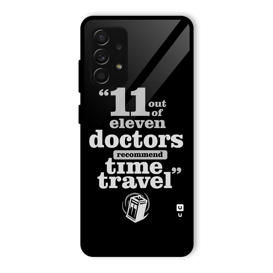 Doctors Recommend Time Travel Glass Back Case for Galaxy A53 5G