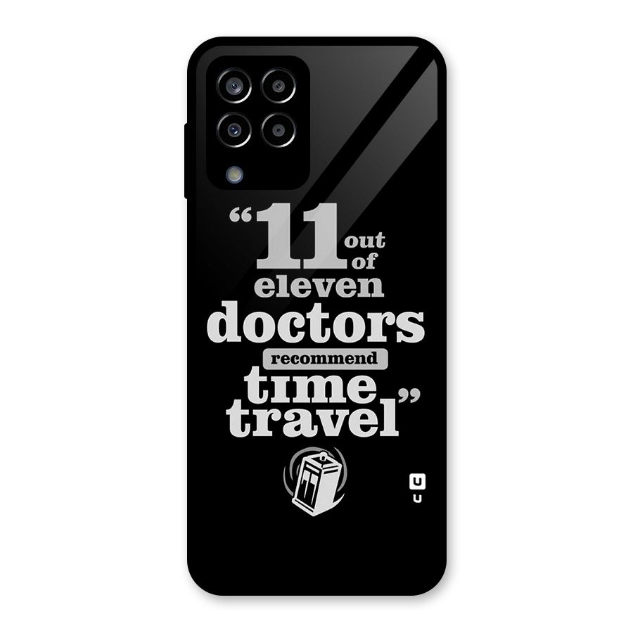 Doctors Recommend Time Travel Glass Back Case for Galaxy M33