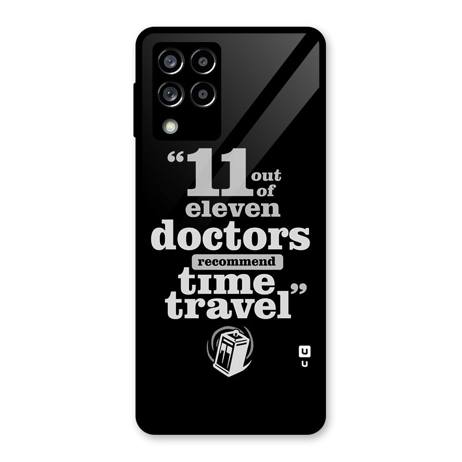 Doctors Recommend Time Travel Glass Back Case for Galaxy M53 5G
