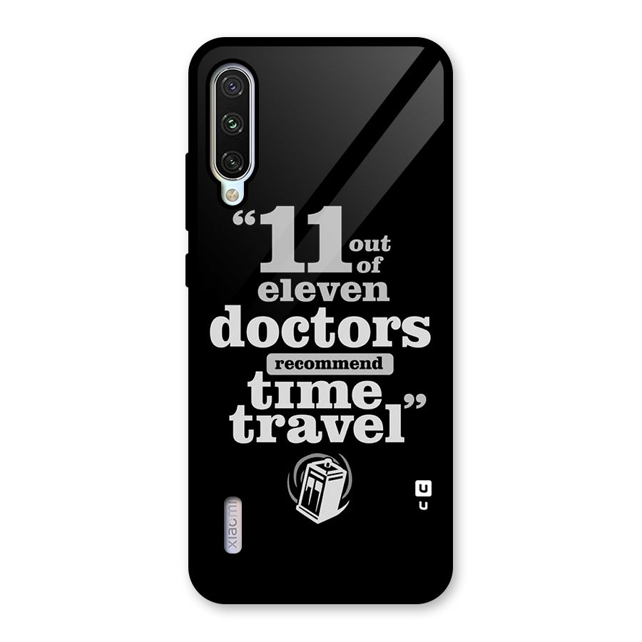 Doctors Recommend Time Travel Glass Back Case for Mi A3
