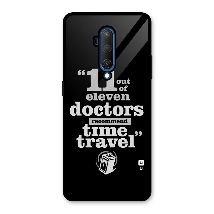 Doctors Recommend Time Travel Glass Back Case for OnePlus 7T Pro