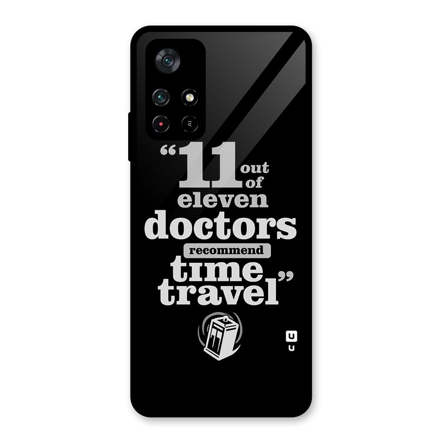 Doctors Recommend Time Travel Glass Back Case for Poco M4 Pro 5G