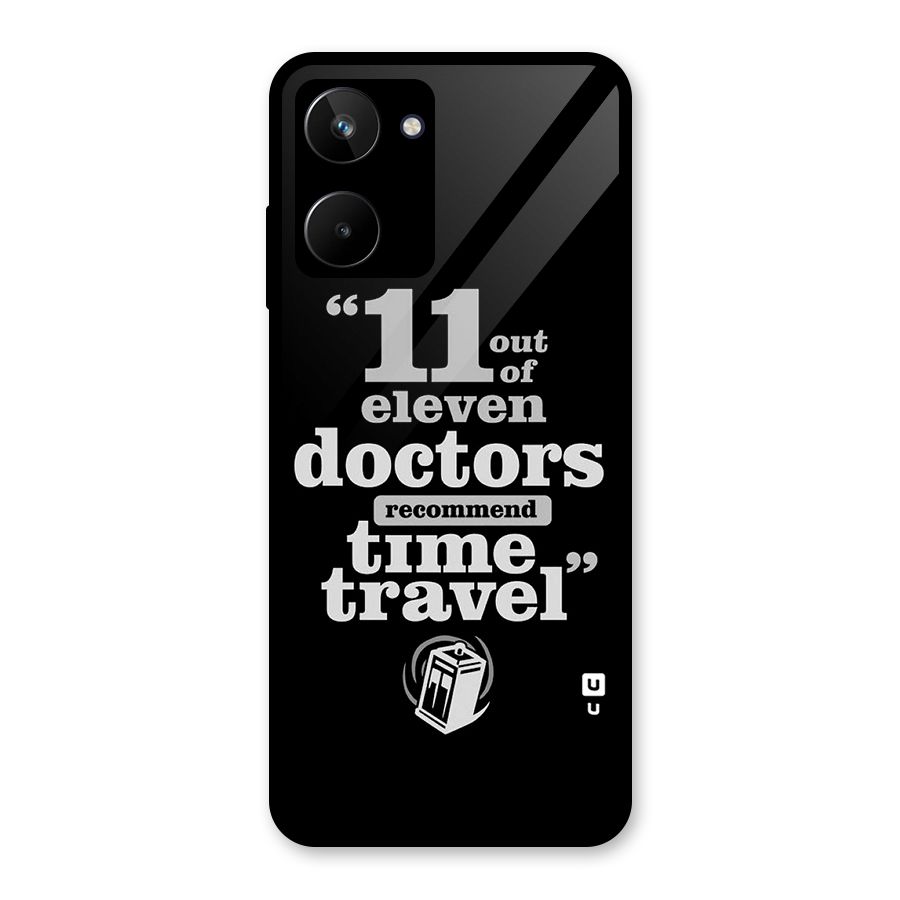 Doctors Recommend Time Travel Glass Back Case for Realme 10