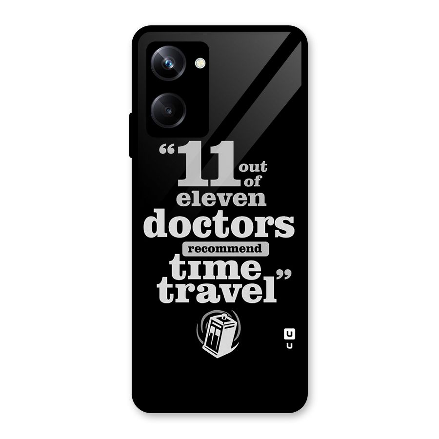 Doctors Recommend Time Travel Glass Back Case for Realme 10 Pro