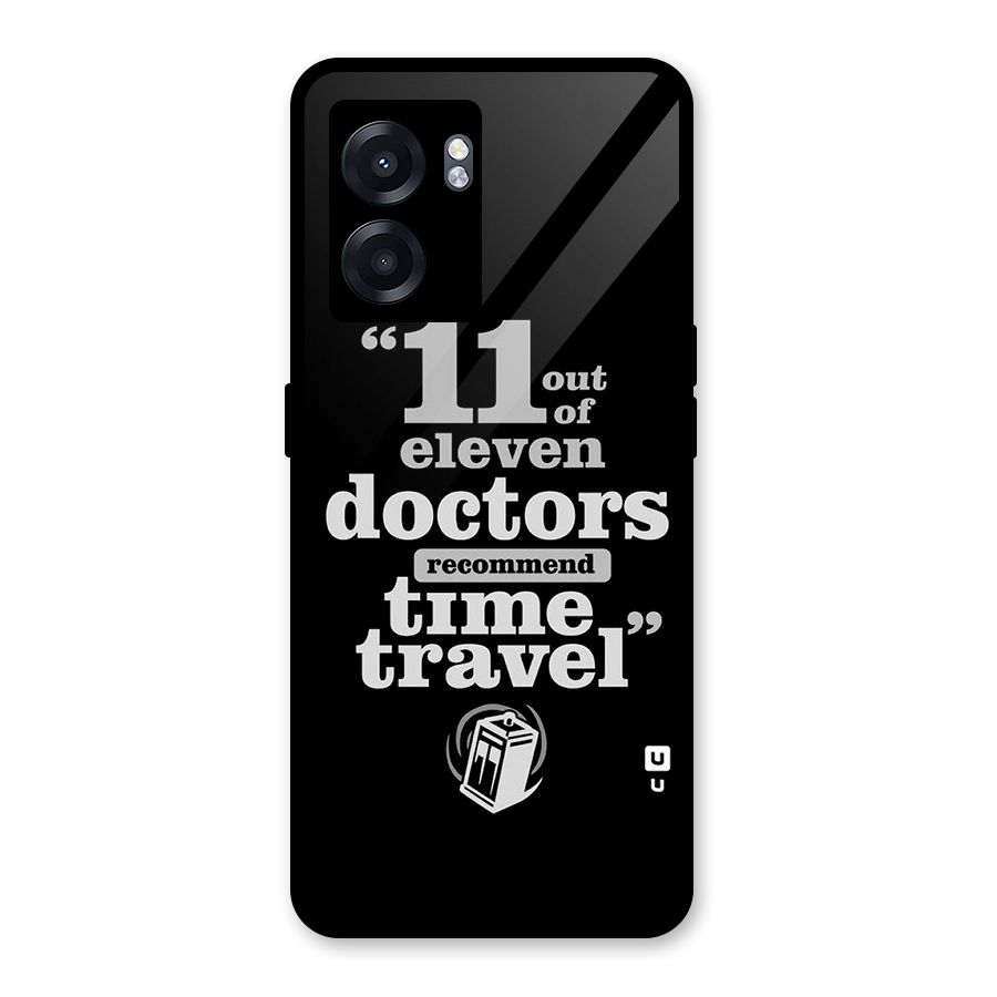 Doctors Recommend Time Travel Glass Back Case for Realme Narzo 50 5G