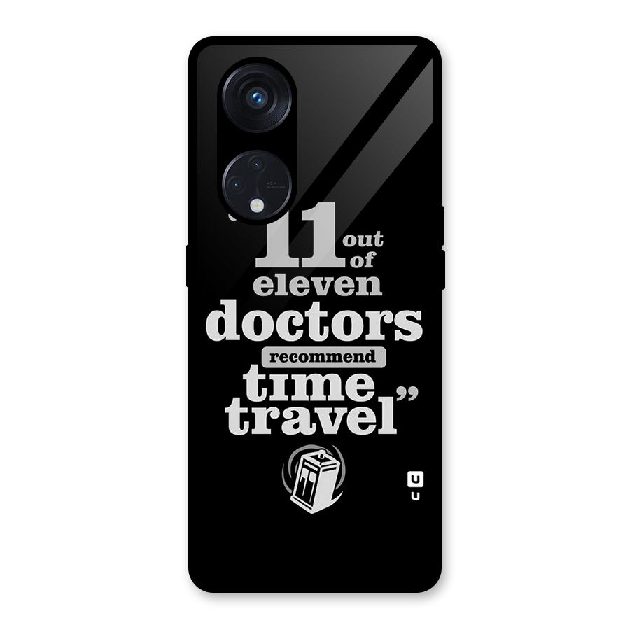 Doctors Recommend Time Travel Glass Back Case for Reno8 T 5G