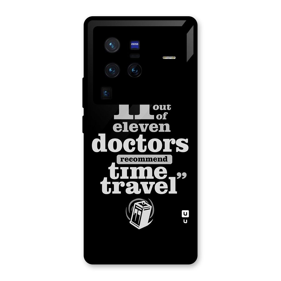 Doctors Recommend Time Travel Glass Back Case for Vivo X80 Pro