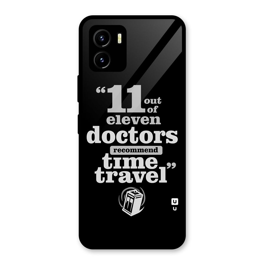 Doctors Recommend Time Travel Glass Back Case for Vivo Y15s