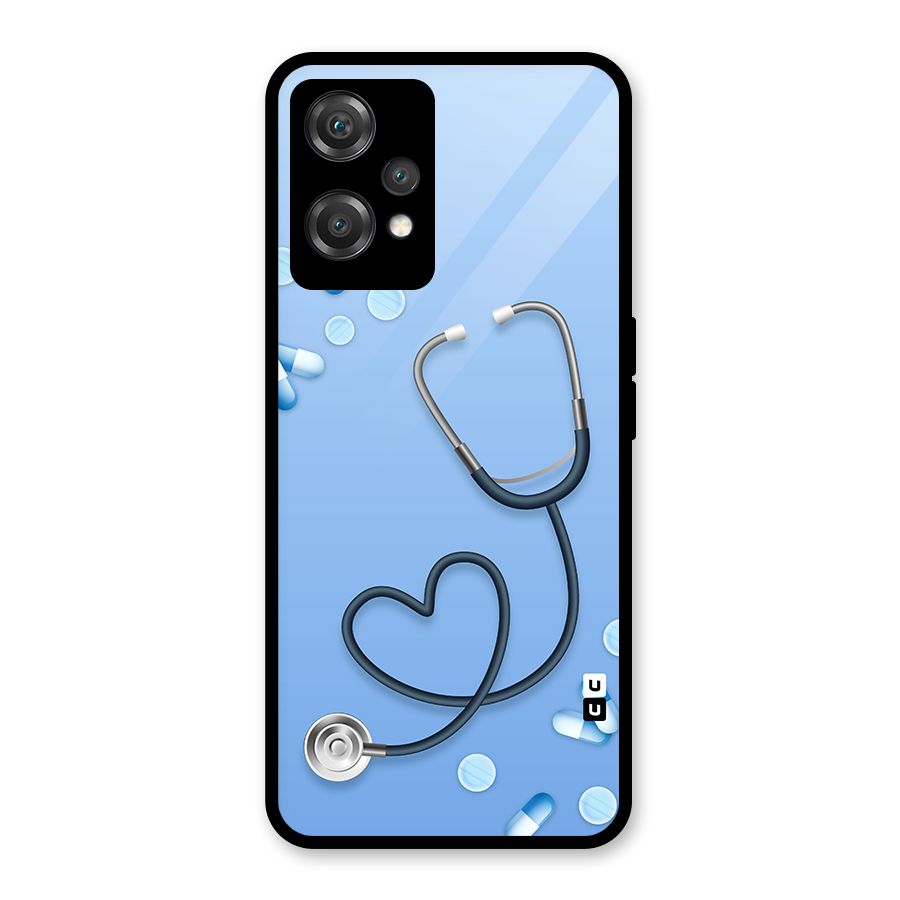 Doctors Stethoscope Glass Back Case for OnePlus Nord CE 2 Lite 5G
