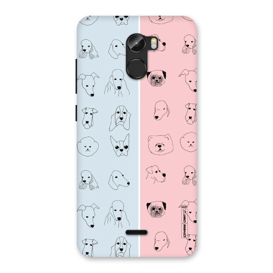 Dog Cat And Cow Back Case for Gionee X1