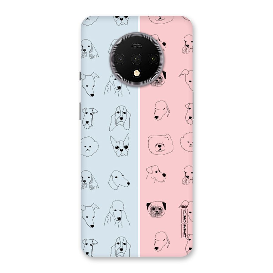 Dog Cat And Cow Back Case for OnePlus 7T