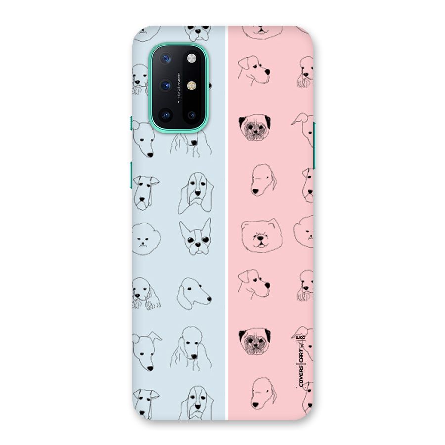 Dog Cat And Cow Back Case for OnePlus 8T