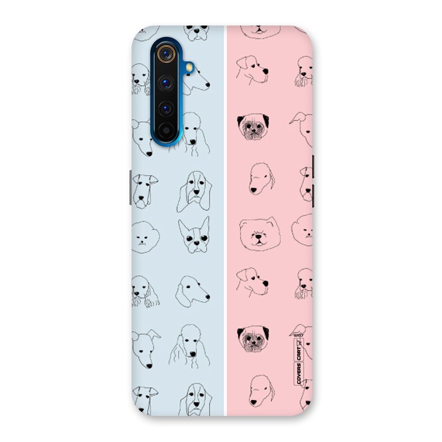 Dog Cat And Cow Back Case for Realme 6 Pro