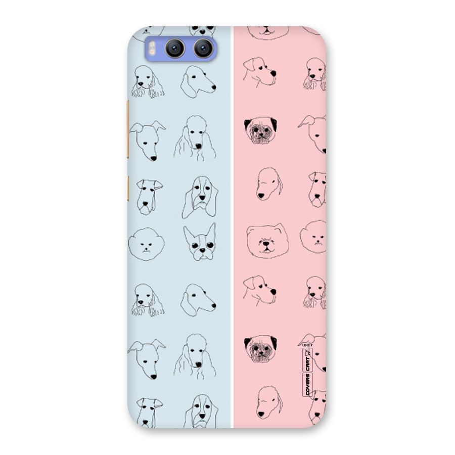 Dog Cat And Cow Back Case for Xiaomi Mi 6