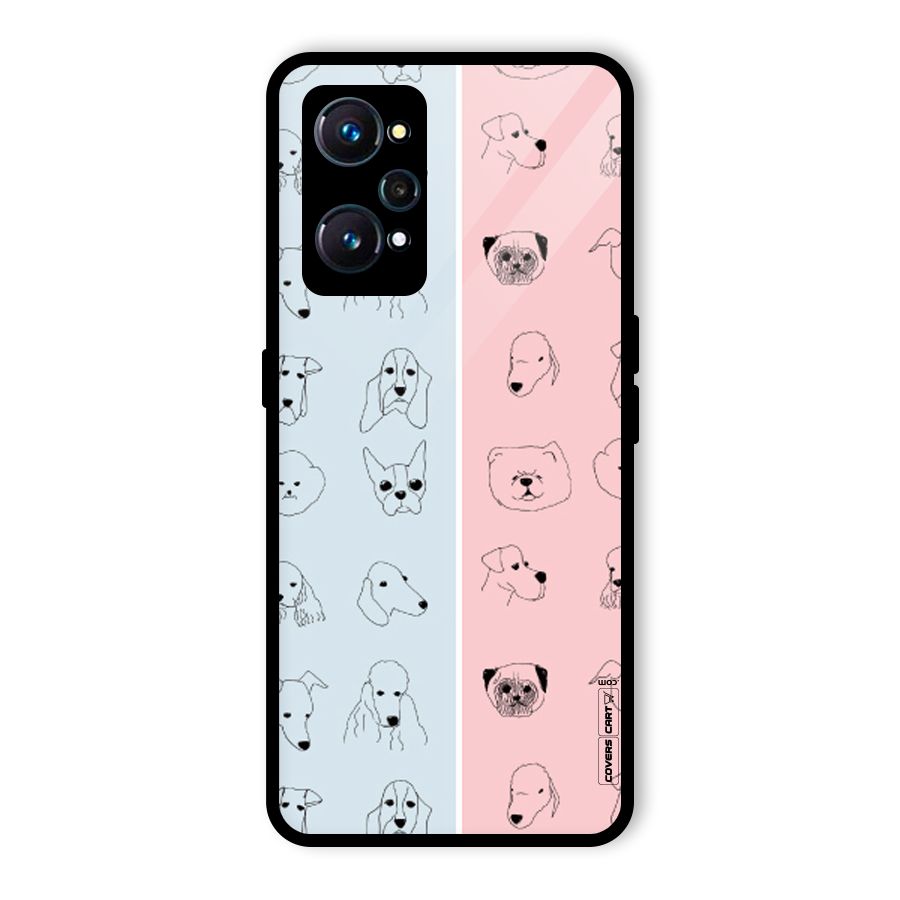 Dog Cat And Cow Glass Back Case for Realme GT 2