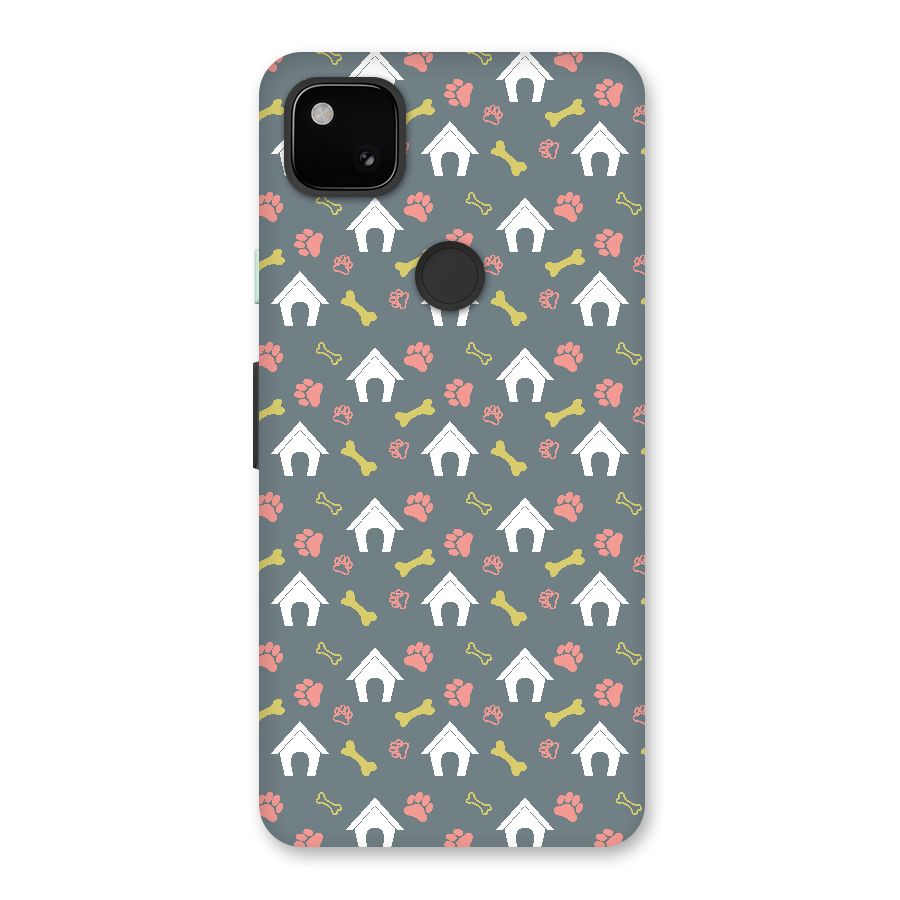 Dog Pattern Back Case for Google Pixel 4a