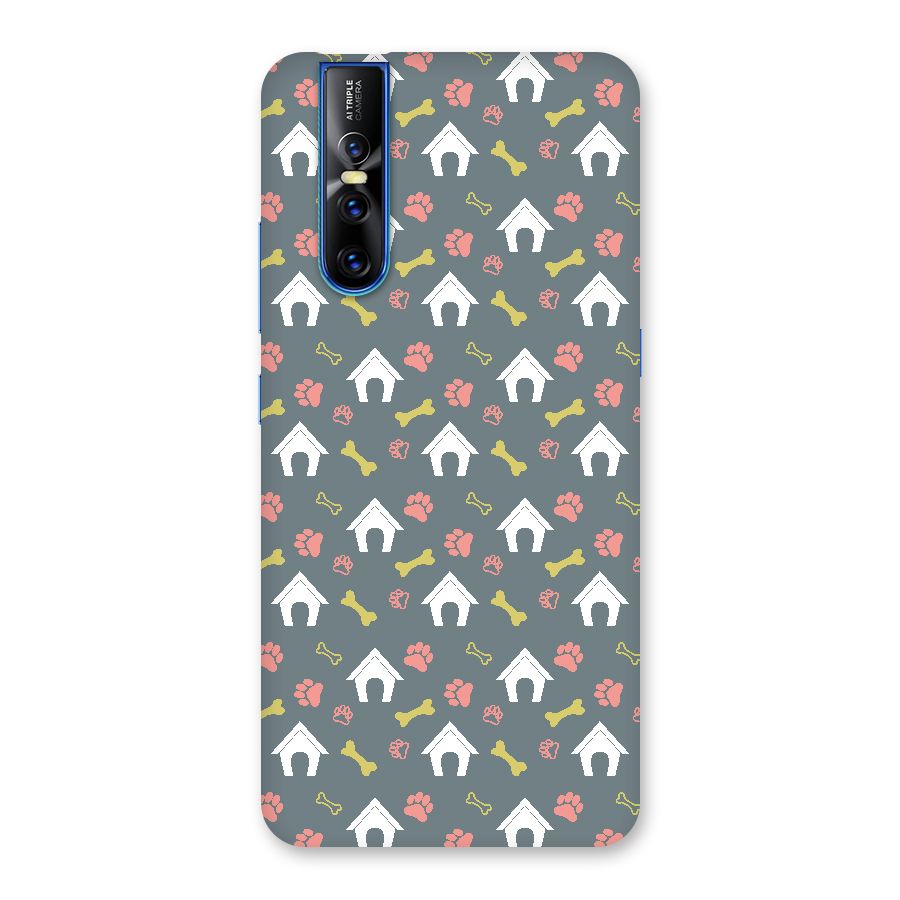 Dog Pattern Back Case for Vivo V15 Pro