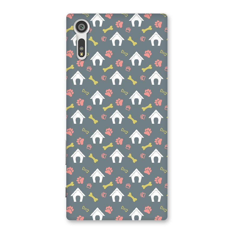 Dog Pattern Back Case for Xperia XZ