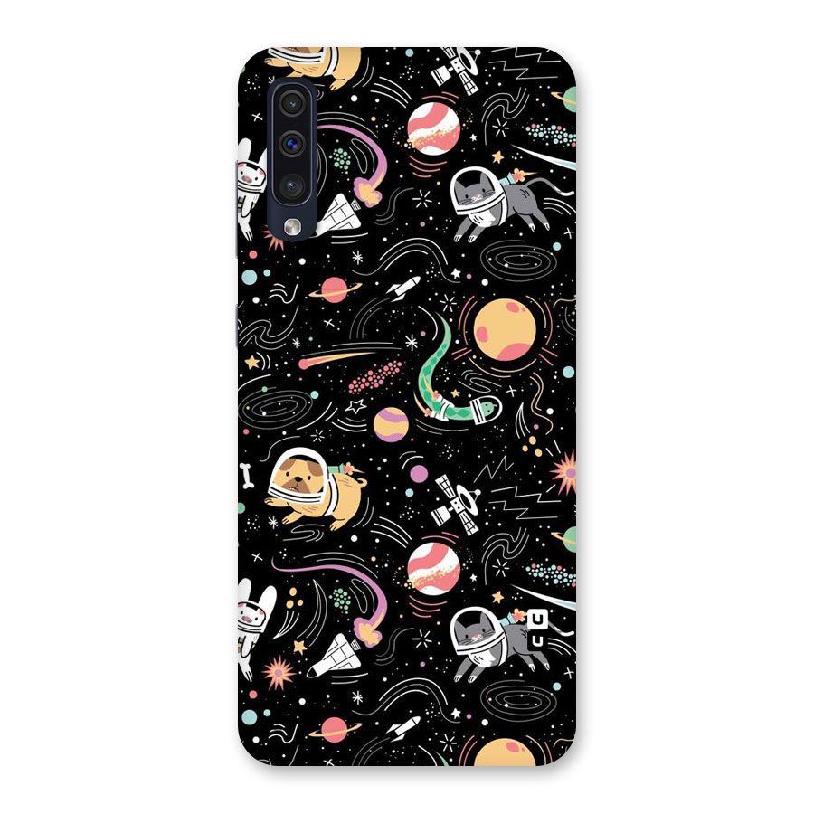 Dog Planetarium Back Case for Galaxy A50s