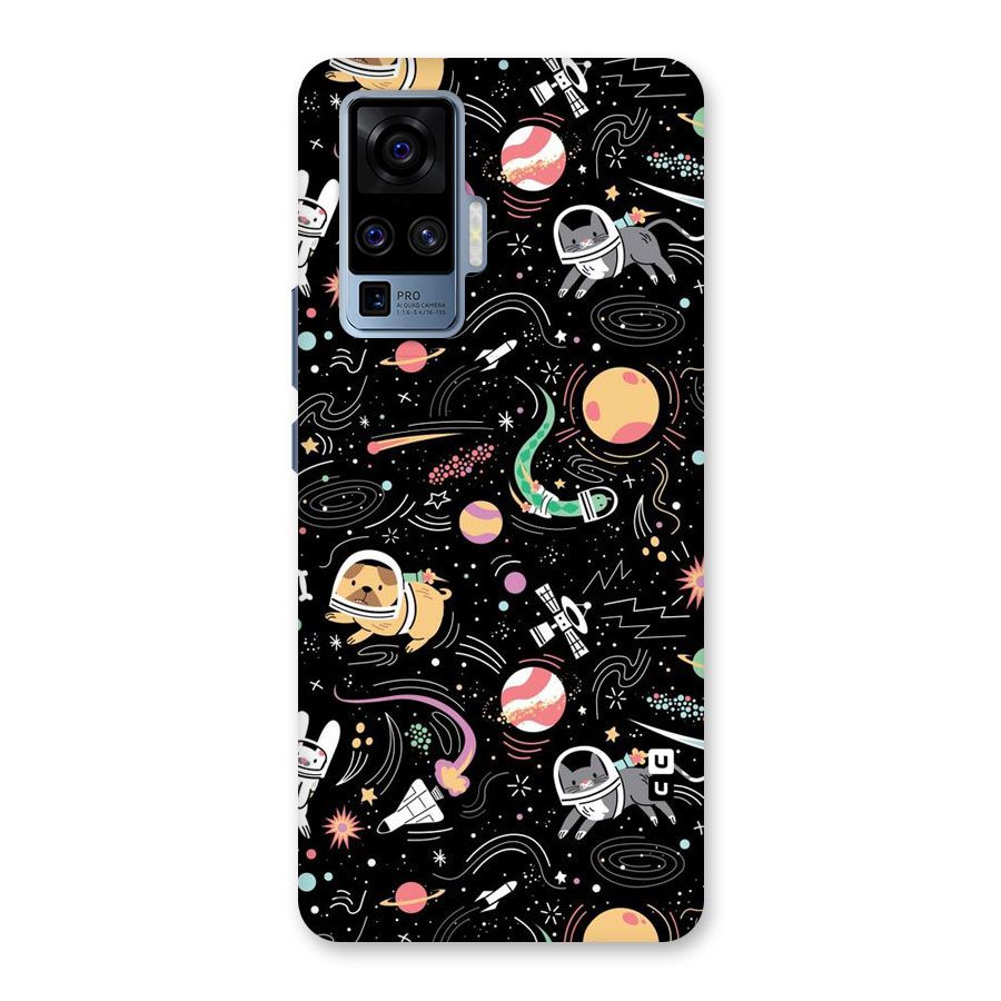 Dog Planetarium Back Case for Vivo X50 Pro