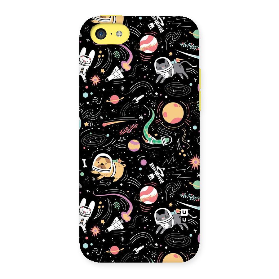 Dog Planetarium Back Case for iPhone 5C