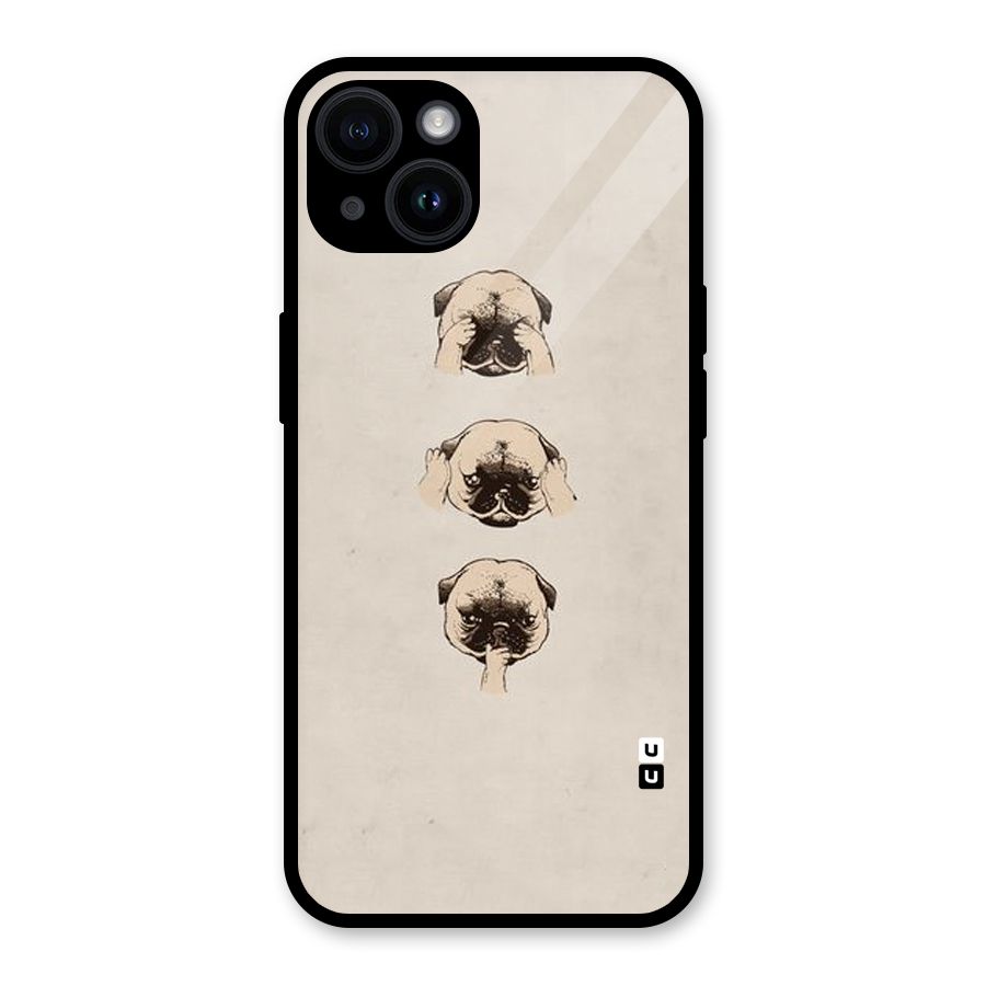 Doggo Moods Glass Back Case for iPhone 14