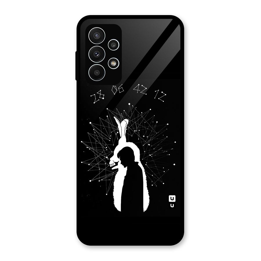 Donnie Darko Silhouette Glass Back Case for Galaxy A23