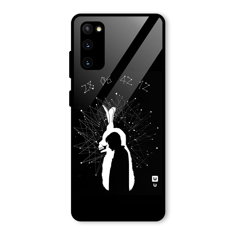 Donnie Darko Silhouette Glass Back Case for Galaxy S20 FE 5G