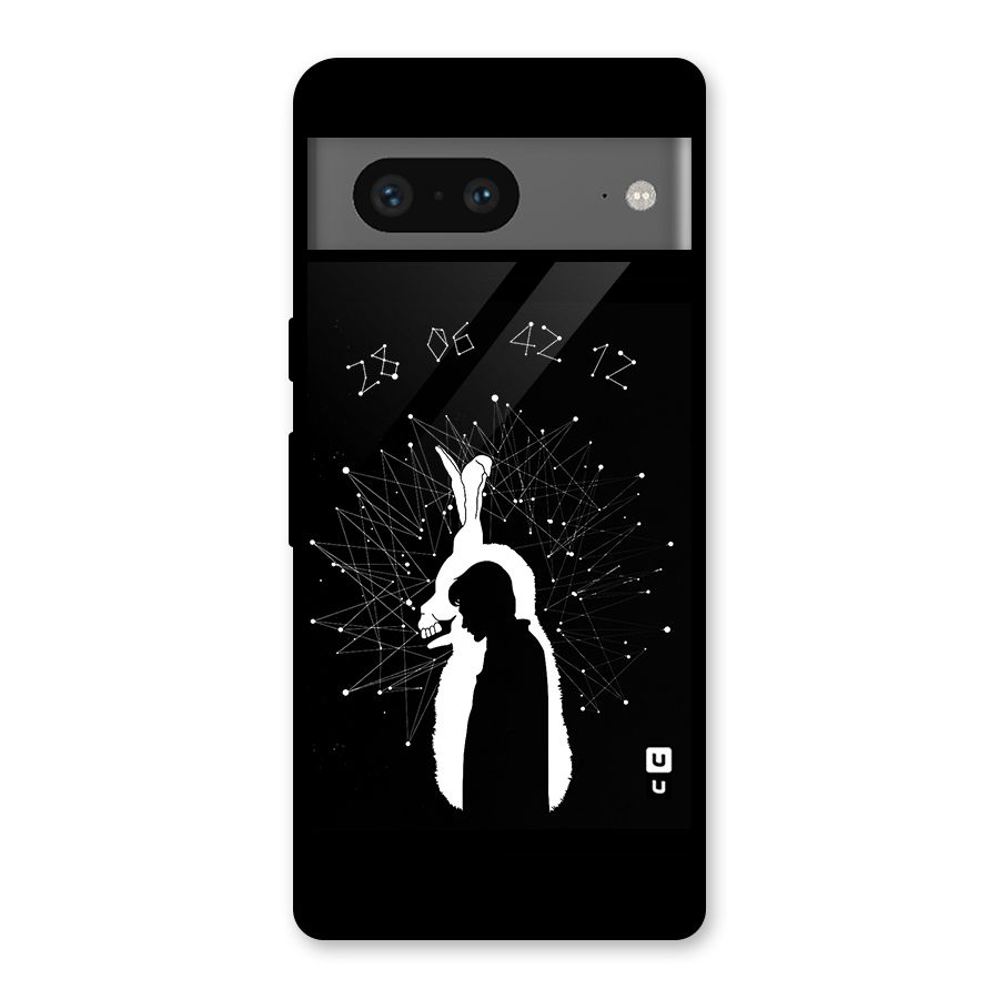 Donnie Darko Silhouette Glass Back Case for Google Pixel 7