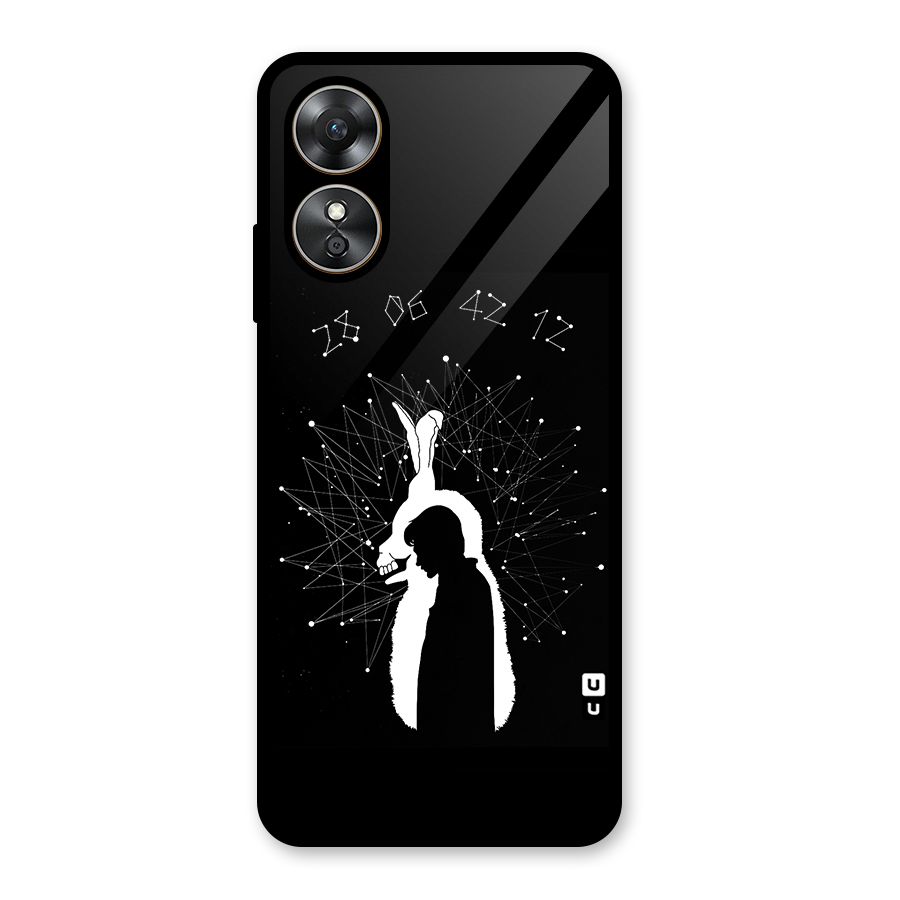 Donnie Darko Silhouette Glass Back Case for Oppo A17